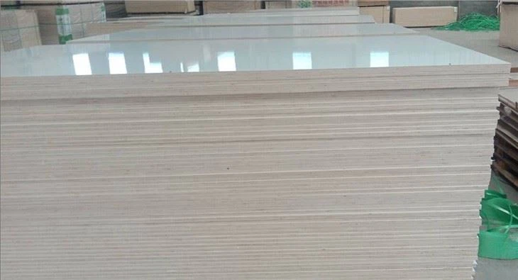 캐비넷 문을 위한 대리석 짜임새를 가진 18MM 높은 광택 MDF 널
