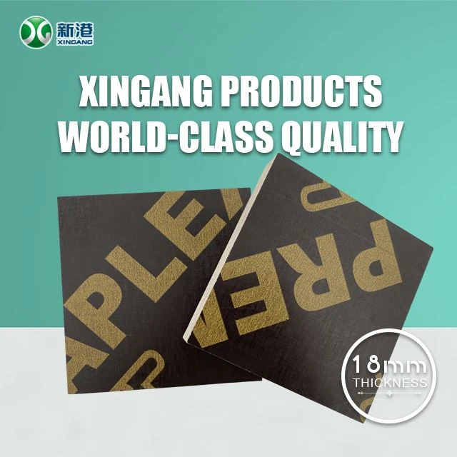 8-10 Times Use Quality Film Faced Plywood For Construction