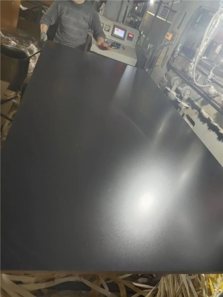 Black Brown Film Faced Plywood Anti-slip Marine Plywood For Construction
