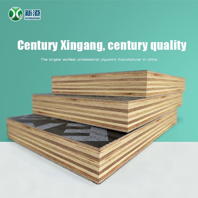 Film Faced Shuttering Plywood Poplar Plywood Cheap Plywood 18mm