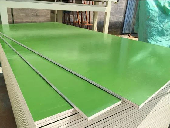Green/Blue Plastic Film Coated Plywood