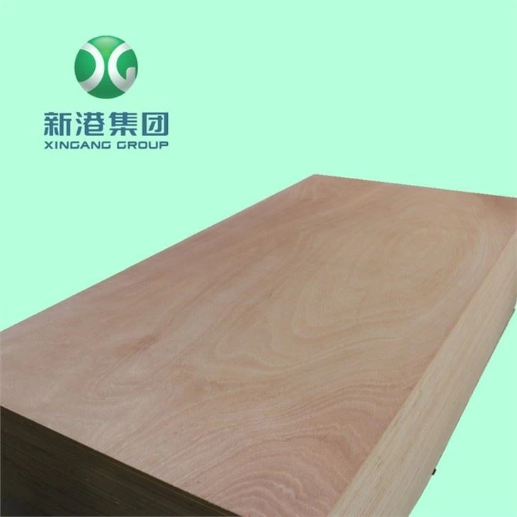 Okoume Wood Veneer Natural Wood Commercial Plywood