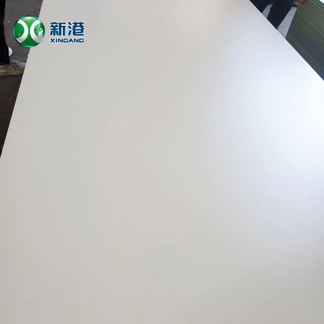 가구에 사용되는 WhiT 멜라민 베니어 합판 MDF